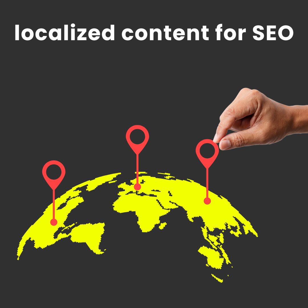 how to create localized content for SEO